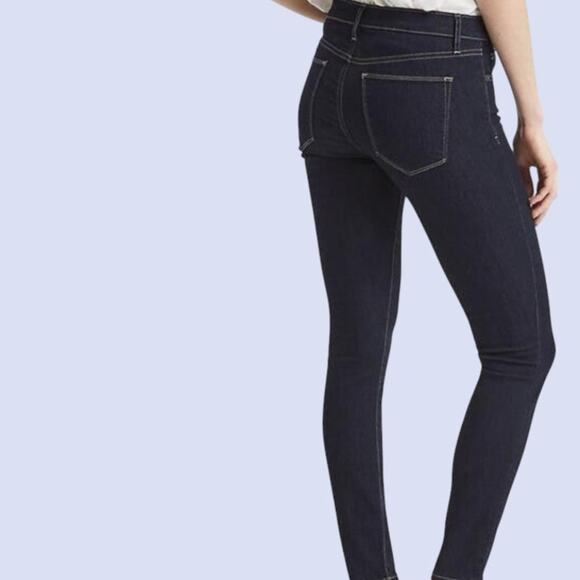 GAP Denim - GAP 1969 TRUE SKINNY Jeans Stretch Indigo Mid Rise 240894-00 - Size 29 Short